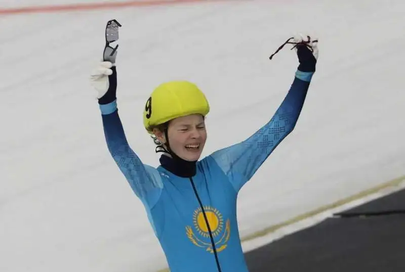 Қозоғистонлик конькичилар «Осиё болалари» ўйинларида 1 та олтин ва 1 та кумуш медальни қўлга киритди