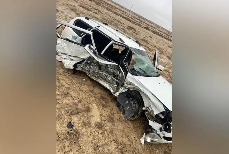 В ДТП на трассе погибли два человека в Атырауской области