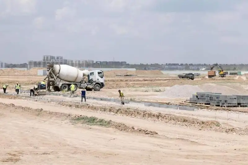 Shymkentte úlken saıabaq salynyp jatyr