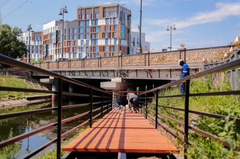 Более 150 дворов и общественных пространств благоустроят в Астане