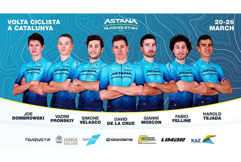 Назван состав «Астаны» на «Вуэльту Каталонии»