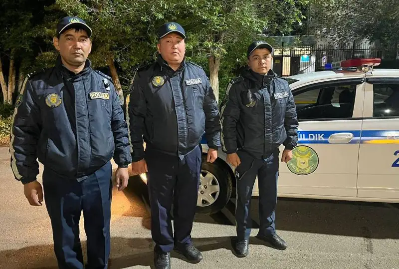 Полицейские Аркалыка спасли упавшую с моста в реку школьницу