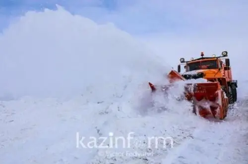 Площадь снегопокрытия в Казахстане составляет 29%