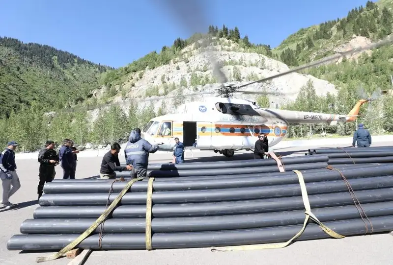 Селевая обстановка в горах на контроле - ДЧС Алматы