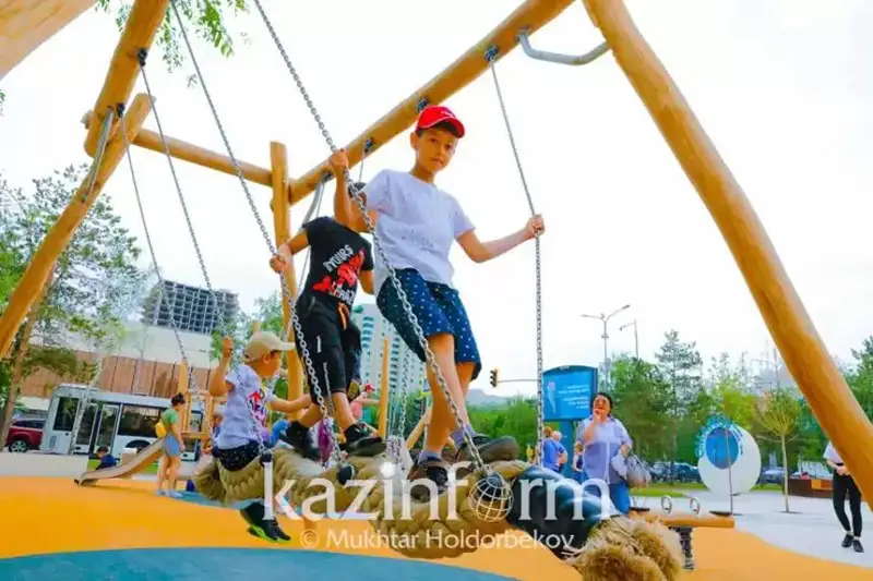 Жетису вилоятида 1,5 миллиард тенгега болалар оромгоҳи қурилмоқда