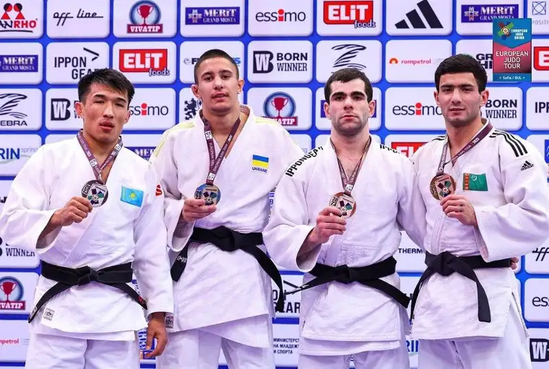 Dzıýdodan Eýropa kýboginde Qazaqstan quramasy eki medal jeńip aldy