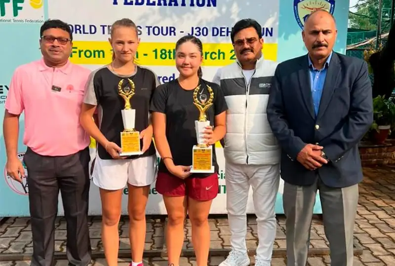 Теннисистка Альбина Какенова завоевала дебютный титул серии ITF Juniors