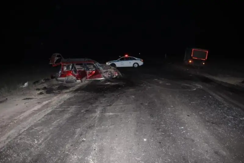Два человека погибли, четверо травмированы в ДТП в области Жетысу