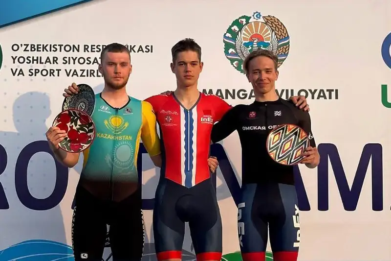Mańǵystaýlyq velosportshy halyqaralyq «Silk Road Namangan» jarysynyń kúmis júldegeri atandy