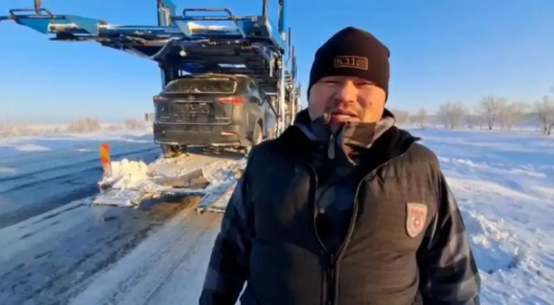 Водитель большегруза провел шесть суток в кювете на трассе Самара-Шымкент