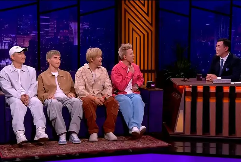 Ninety one «Jańa túngi stýdııada» qonaqta boldy