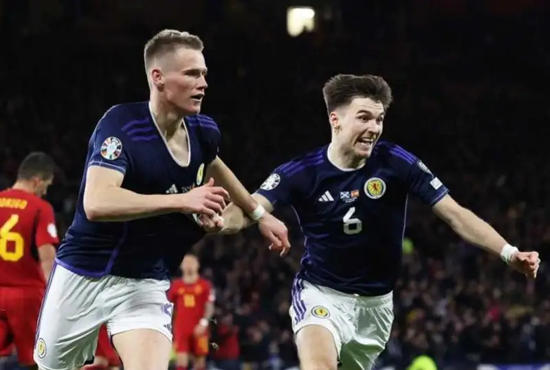Евро-2024: Шотландия 38 йилдан сўнг Испанияни мағлуб этди