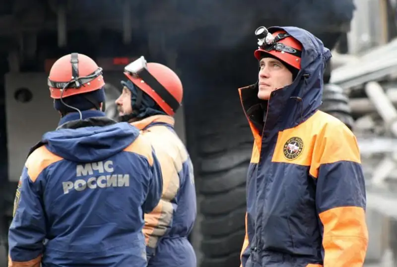 При пожаре на крупнейшей угольной шахте России пострадал один человек