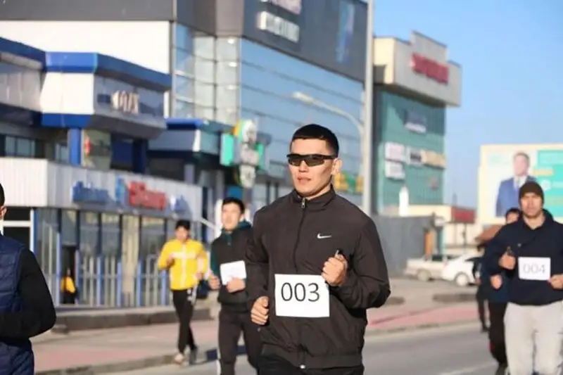 Около 500 туркестанцев вышли на старт марафона в честь Наурыза