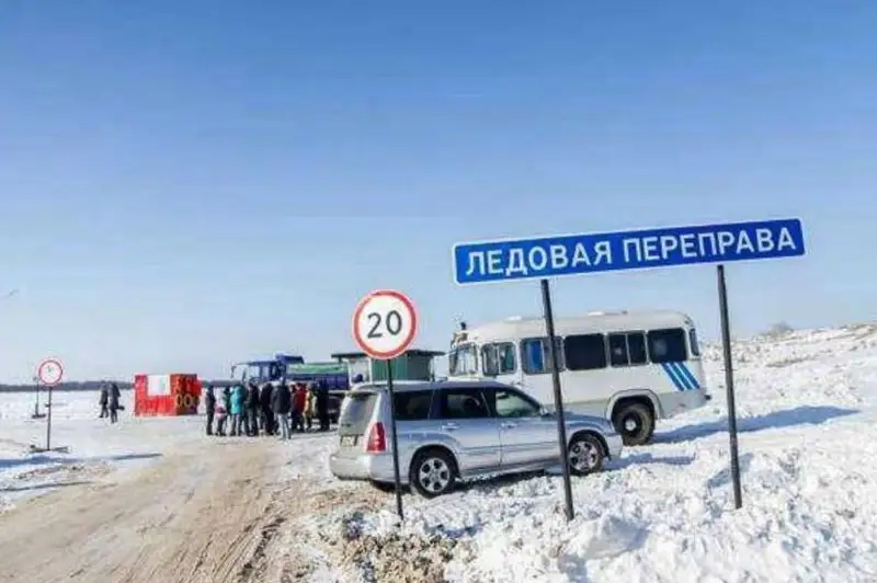 Shyǵys Qazaqstandaǵy muz ótkelde kólik qozǵalysyna ruqsat berildi