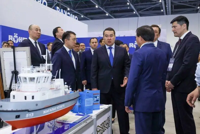 Смайылов Kazakhstan Machinery Fair 2023 машина жасау және металл өңдеу көрмесіне қатысты