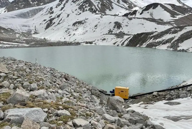 Almaty taýlarynda morenalyq kólderdi baqylaý úshin 7 gıdrobeket qoıyldy