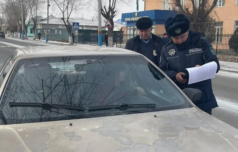 В новогоднюю ночь выявили свыше 1000 правонарушений в Туркестанской области