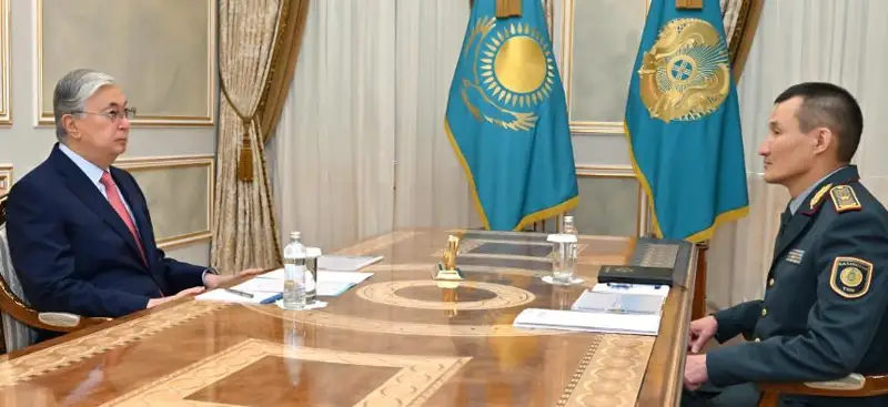 Қозоғистон Президенти Фавқулодда вазиятлар вазирини қабул қилди