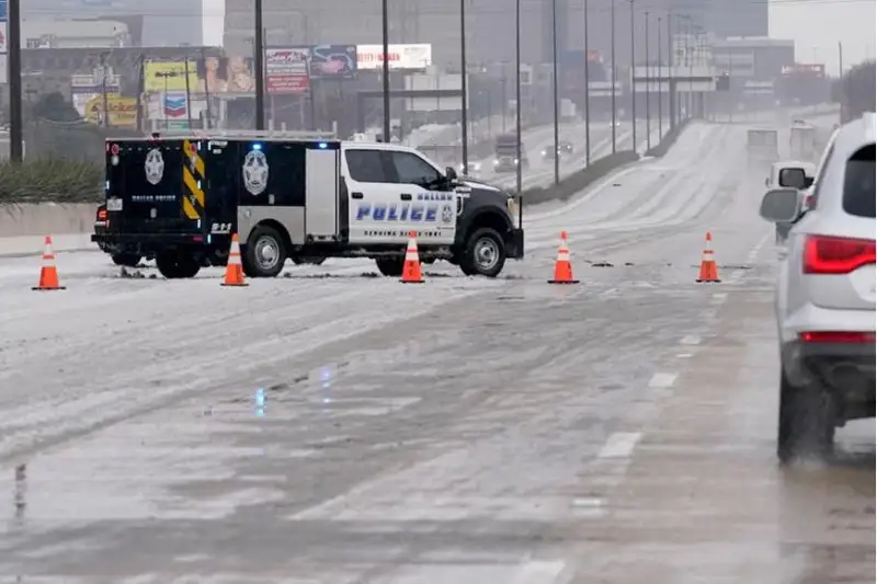 Ледяной шторм обрушился на США: жертвы, отключение электроэнергии, отмены рейсов