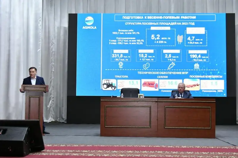 Ermek Marjyqpaev Aqkól aýdanynyń turǵyndarymen kezdesti