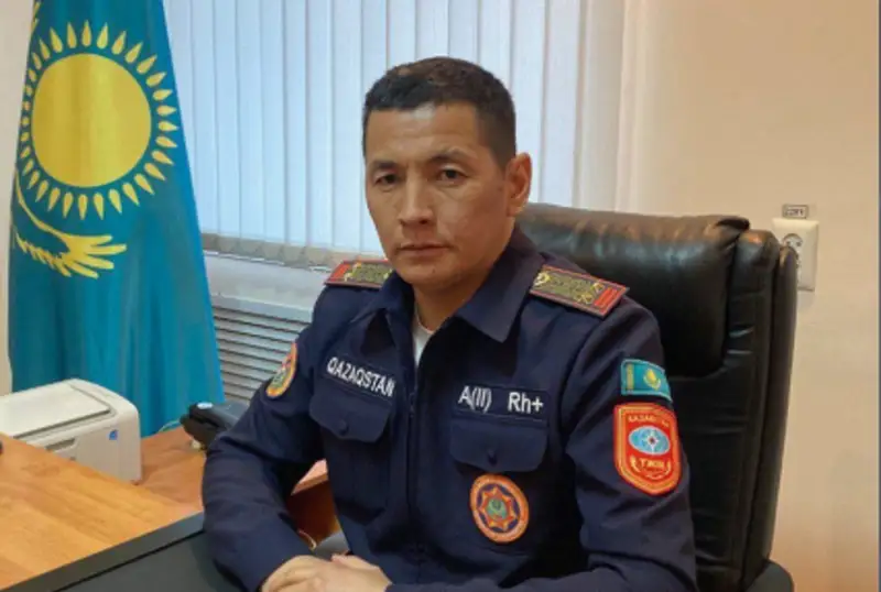 Сапаргали Курымбаева назначили начальником отдела по ЧС Приозерска