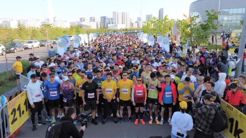 Elordada ótken Astana Half 2023 marafonyna alys-jaqyn shetelden 2 myńǵa jýyq adam qatysty