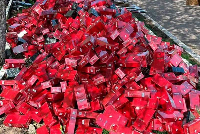 Сигареты на 5,4 млн тенге пытались незаконно ввезти из Кыргызстана в Казахстан