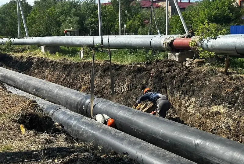 Более 2 млрд тенге потратят на две тепломагистрали в Петропавловске