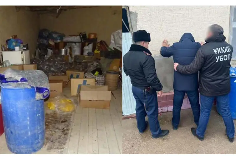Незаконный алкогольный бизнес ликвидировали в Туркестанской области