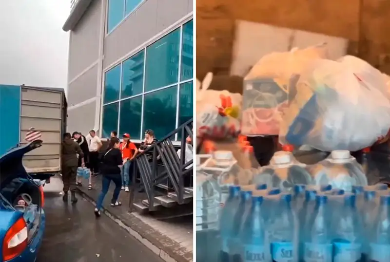 Borodýlıha aýdany gýmanıtarlyq kómek aldy