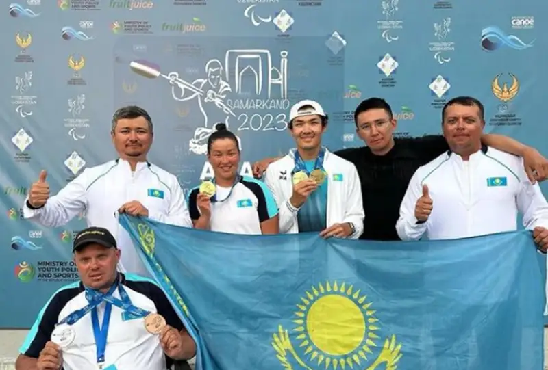 10 медалей завоевали казахстанцы на чемпионате Азии по параканоэ в Самарканде