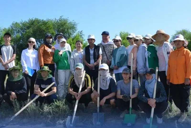 Семейный склеп раннего железного века обнаружили в Алматинской области