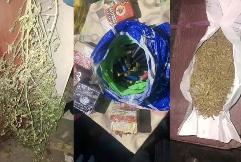 Патроны и 56 доз гашиша обнаружили у 60-летнего павлодарца