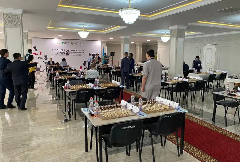 Oralda shahmattan ORAL OPEN halyqaralyq týrnıri bastaldy