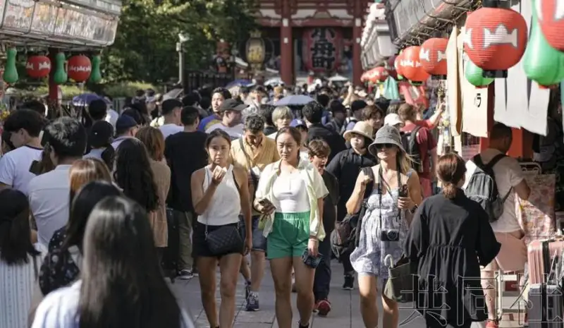 7月访日外国游客环比增长11.9%