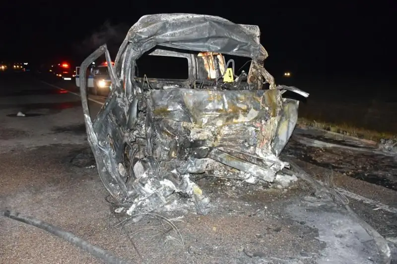 Два астанчанина погибли в жутком ДТП на трассе в СКО