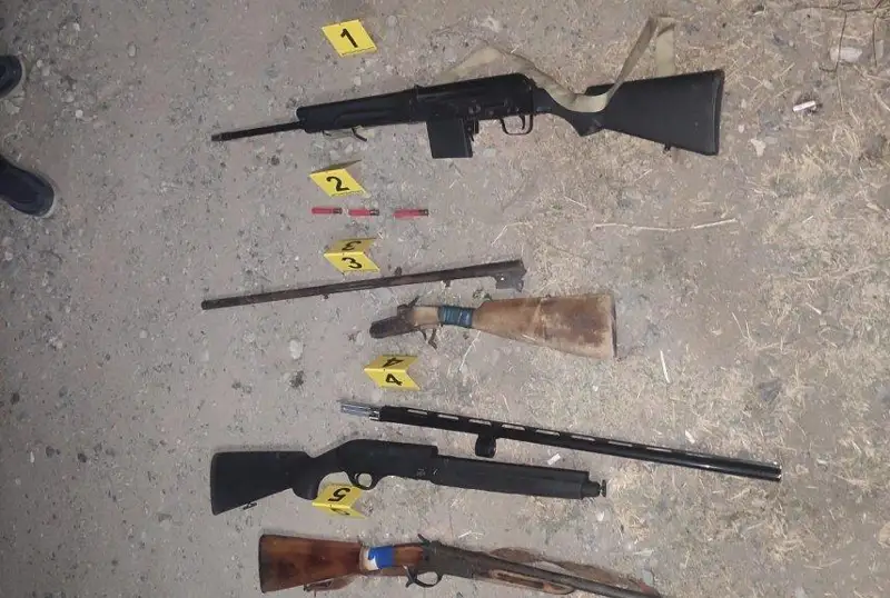 Возле кладбища нашли схрон с оружием в Таразе