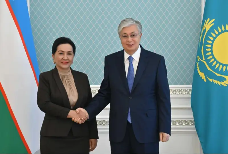 Глава государства принял председателя Сената Олий Мажлиса Узбекистана