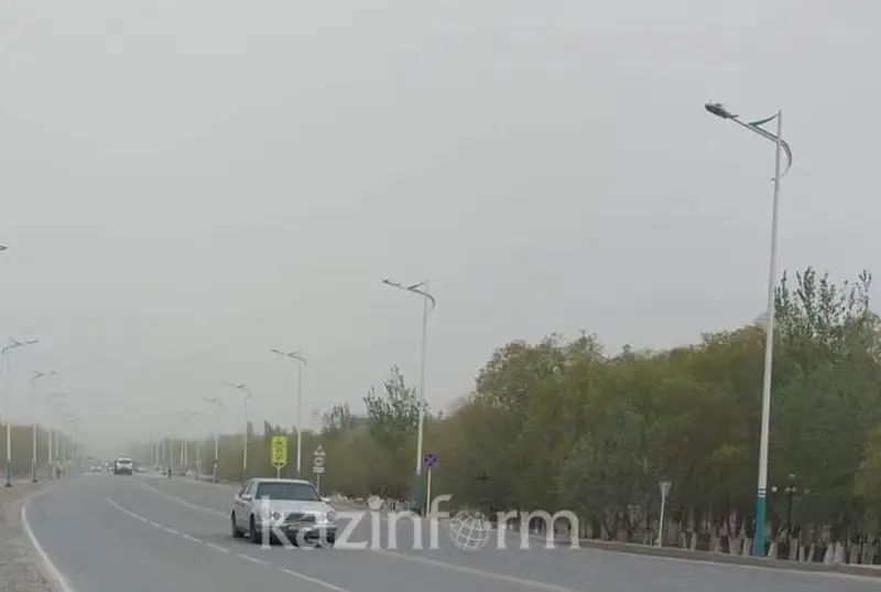 Qyzylorda oblysynda shańdy daýyl soǵyp tur