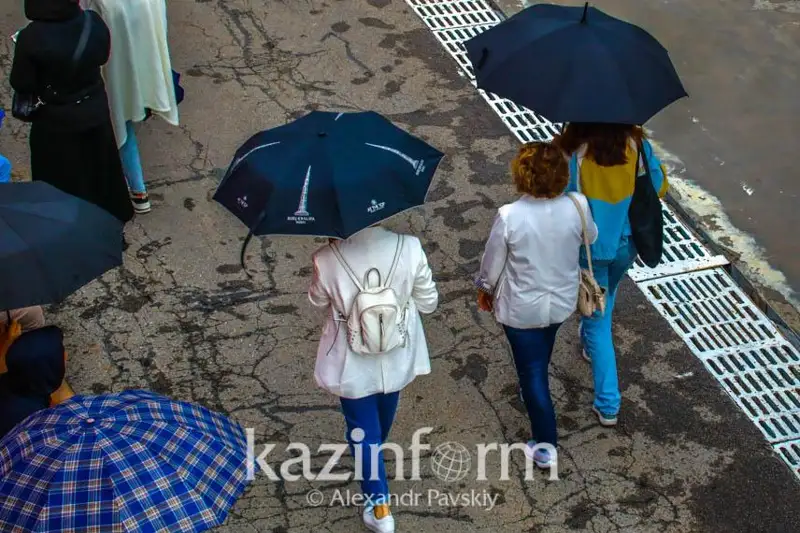 نايزاعاي، جەل: بىرنەشە وڭىردە اۋا رايىنا بايلانىستى ەسكەرتۋ جاريالاندى