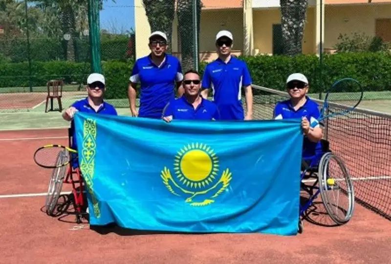 Дастан Неязов стал призером турнира по теннису на колясках в Италии
