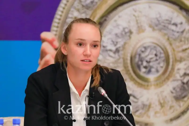 Елена Рыбакина высказалась об оказанной помощи казахстанским теннисисткам-юниоркам