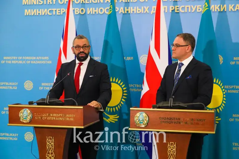 Казахстан и Великобритания - приоритетные направления сотрудничества назвал Джеймс Клеверли