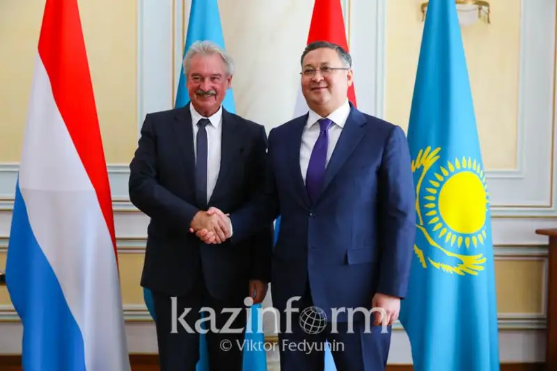 Развитие партнерских отношений с Люксембургом является одним из приоритетов нашей внешней политики – Глава МИД РК