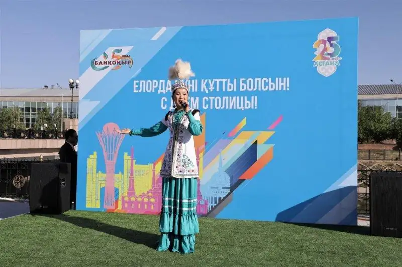 Набережную реки Акбулак торжественно открыли в Астане