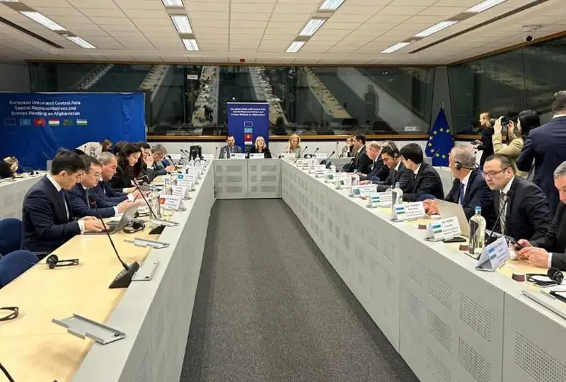 Спецпредставители по Афганистану пяти государств Центральной Азии встретились с представителями Евросоюза