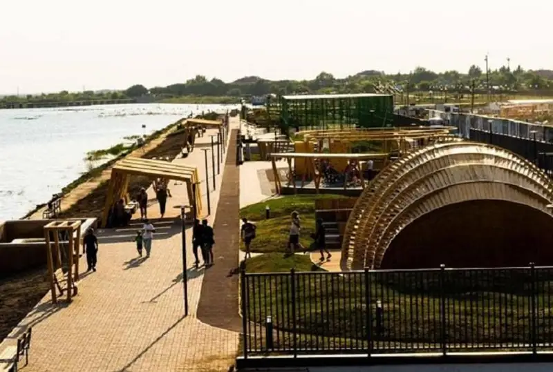 Новую набережную открыли в Сарыаркинском районе Астаны