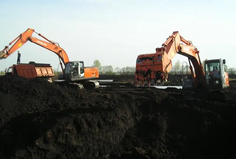 Almatyda áldebireýler qara topyraqty zańsyz qazyp alyp jatqanda ustaldy