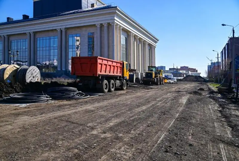 В Петропавловске начался масштабный ремонт дорог